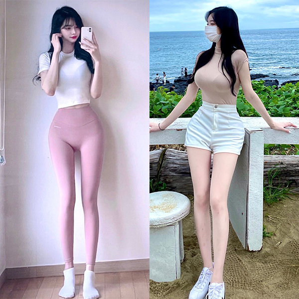 미스춘향 미 출신의 레깅스 몸매