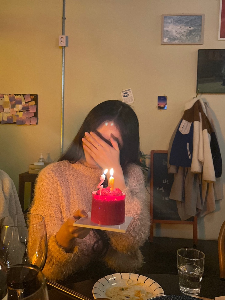 2022.02.14 생일 축하 파티는 인더무드에서!