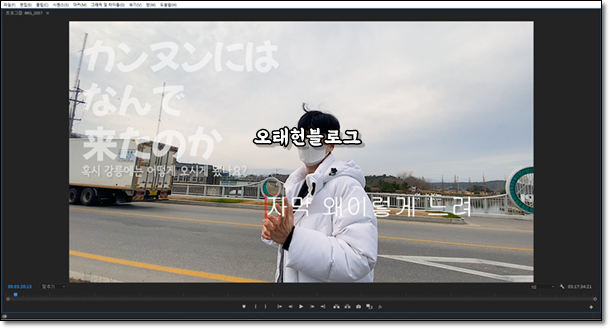  프리미어프로 자막 렉 걸림, 자막 도중 자동저장 오류
