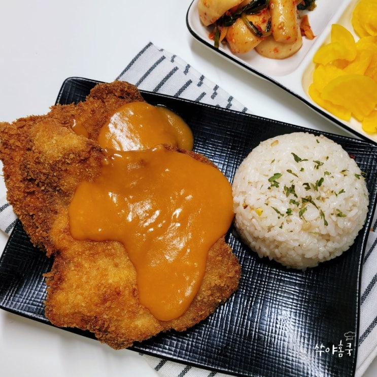 경양식 돈까스 소스 만들기 수제 돈까스 튀기는법 돼지고기 등심 요리 경양식 돈까스 소스 만들기 수제 돈까스 튀기는법 돼지고기 등심 요리