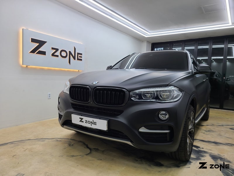 부천 경인로 / 랩핑 / BMW / X6