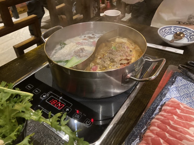  [수지 맛집] 중국 10년 거주했던 친구 데리고  미가 양고기 방문 후기 /수지 미가훠거양고기