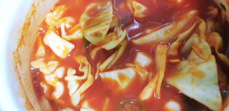  [오늘의야식_feat.롯데마트]오뚜기 맛있는 국물 떡볶이