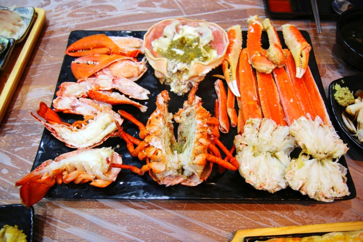  랍스타와 대게를 맛볼수있던 부산대게맛집 기장대게할인마트