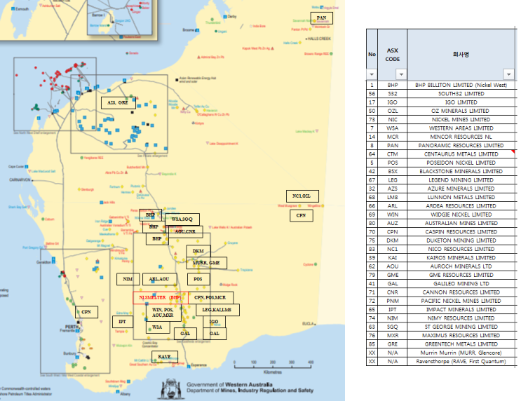 호주 니켈 광산 투자 정보 (22년 2월호)