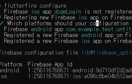  [Flutter] Firebase 프로젝트 설정