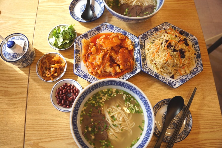  부천 마라탕 라오반우육면 쪼올깃한 수타면이 있는 신중동 밥집