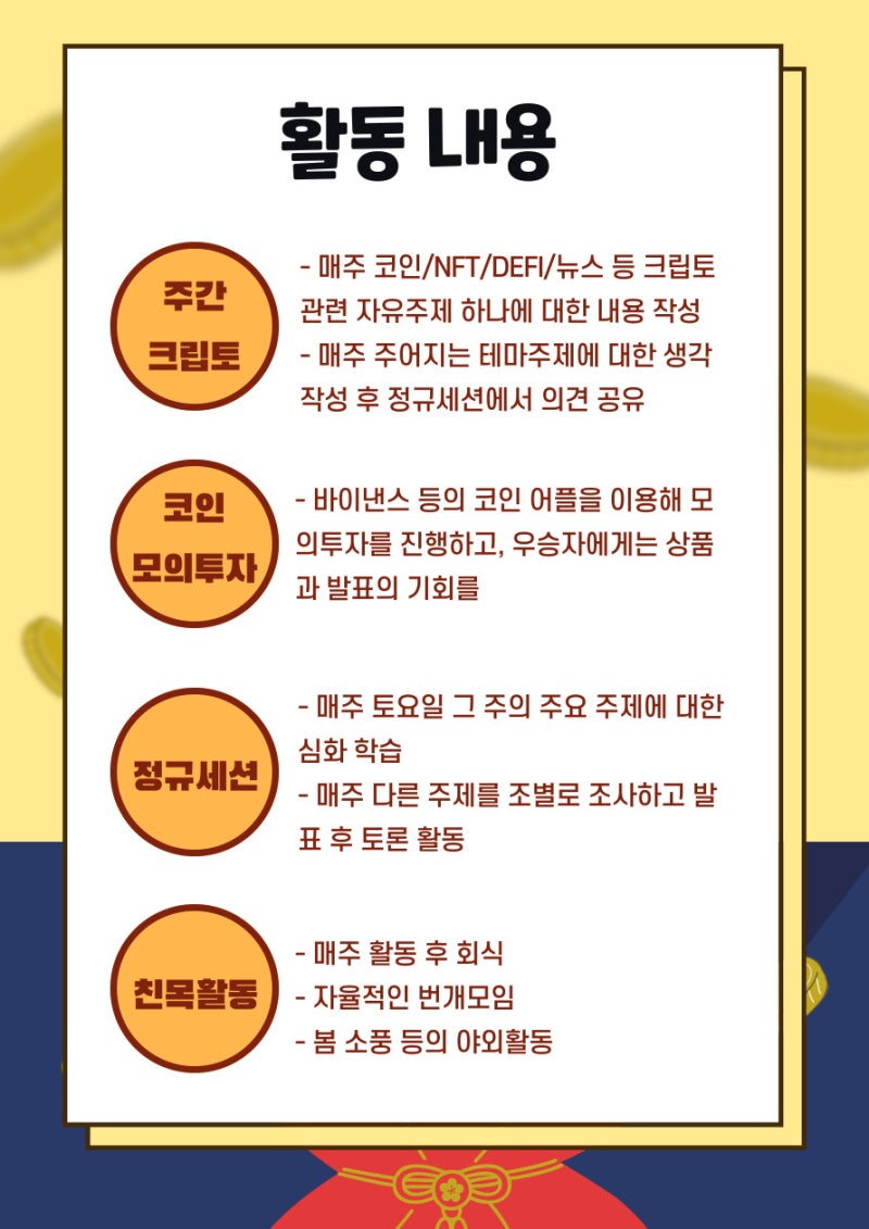 💸암호화폐 투자 연합동아리 CCMF 1기 모집💸 (~3/3) : 네이버 블로그