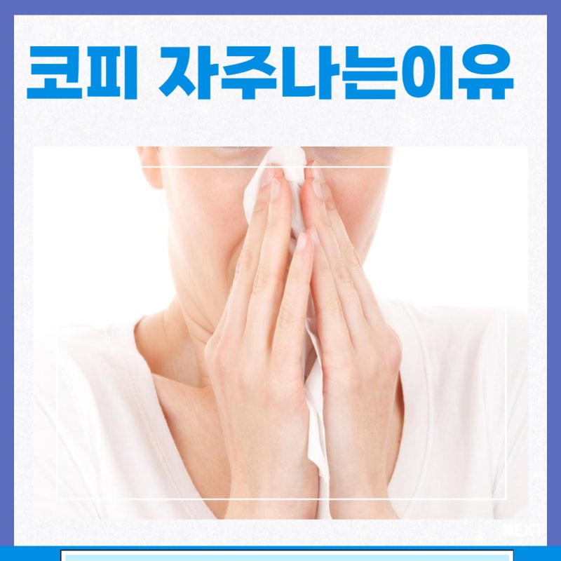 코피 자주나는 이유 코피원인 지혈 예방 치료 : 네이버 블로그