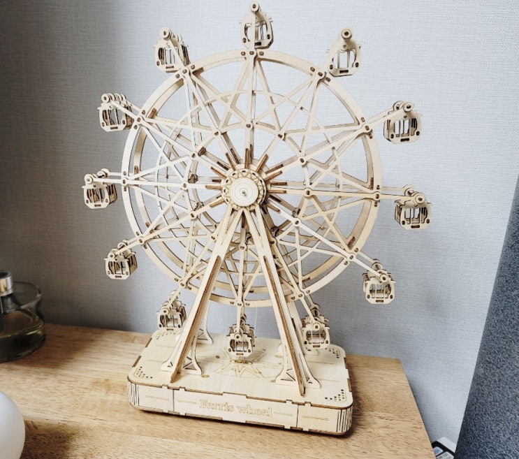  <집콕놀이> ROLIFE 오르골 대관람차(Ferris wheel) 만들어보아요:)
