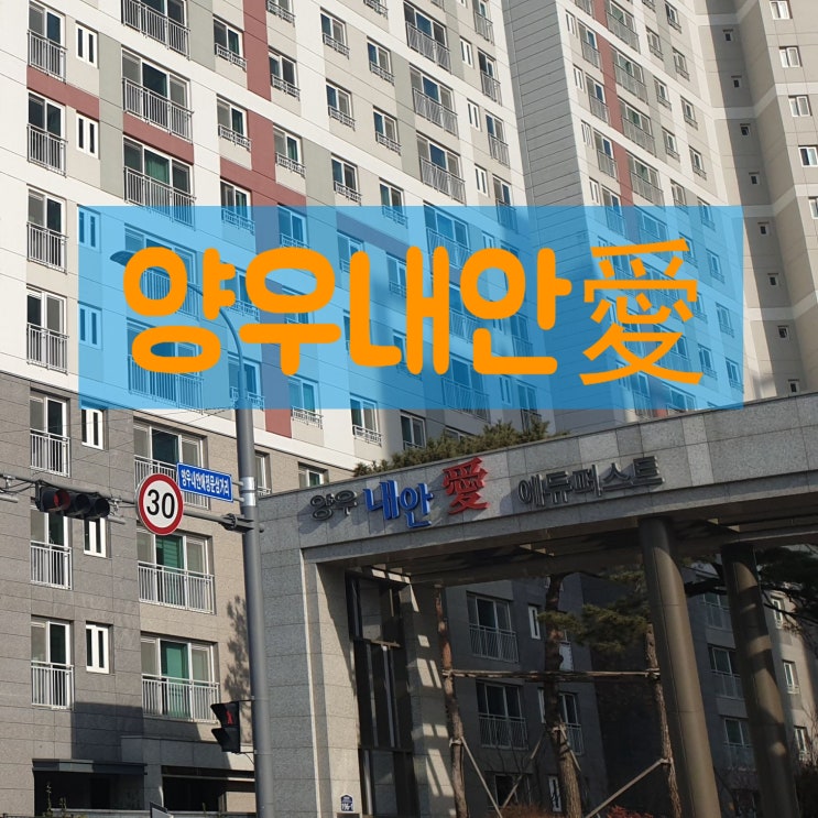  용인시 처인구 고림동, 양우 내안애(내안愛) 2차 에듀퍼스트 아파트