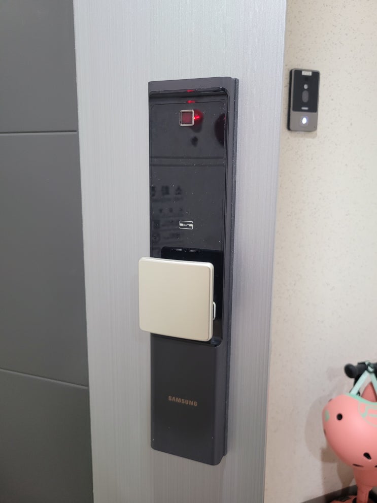  남양주 더샵남양주퍼스트시티 삼성 도어락 SHP-DR900SK 설치 후기