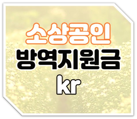 소상공인방역지원금kr 신청하기 2차 방역지원금 300만원 대상 소상공인방역지원금kr 신청하기 2차 방역지원금 300만원 대상
