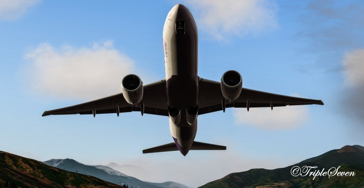 [비행시뮬] 위험한 공항 파로에서 독일까지 화물 운송! 페덱스 B777F 파로 - 프랑크푸르트 비행일지!