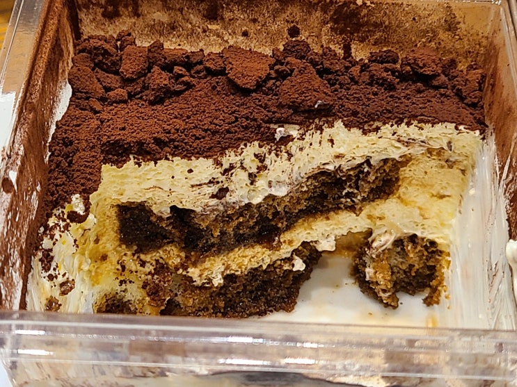  맛있는 스타벅스 케이크 마스카포네 티라미수