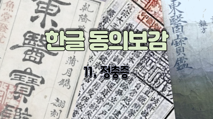  11. 정충증 (내경편 신)