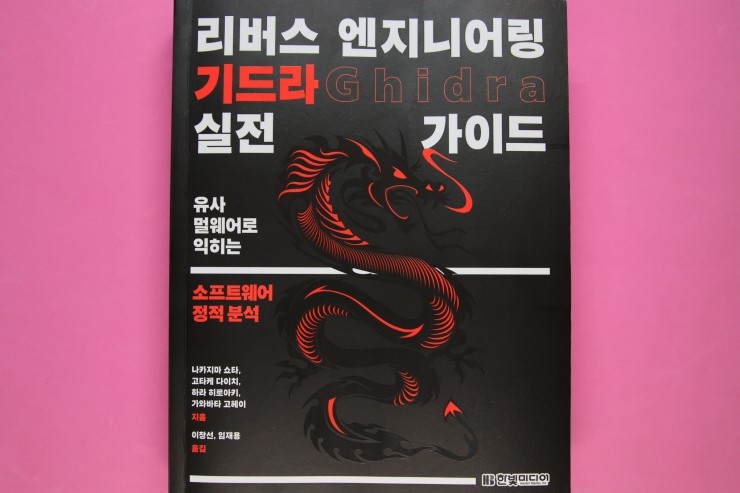  '리버스 엔지니어링 기드라 실전 가이드', 실전분석으로 전문가의 경험을 습득할 수 있는 책