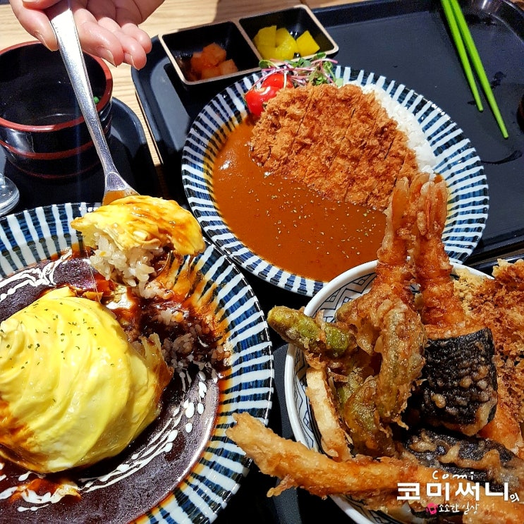 타쿠미주방 현대백화점 천호점: 타쿠미 텐동과 회오리 오므라이스&인생 카레 돈가스 천호역 맛집! 타쿠미주방 현대백화점 천호점: 타쿠미 텐동과 회오리 오므라이스&인생 카레 돈가스 천호역 맛집!