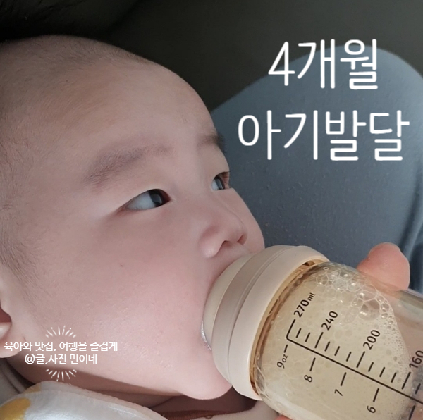 4개월 아기 발달(뒤집기, 수면시간, 수유텀, 옹알이, 장난감)