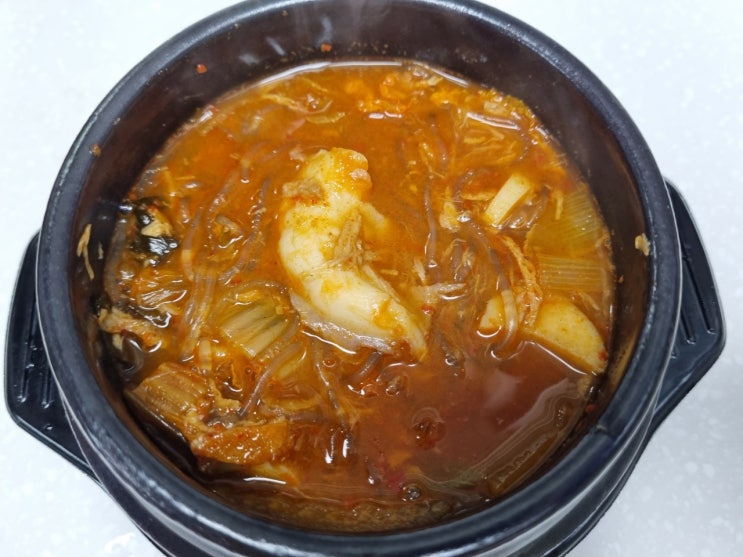  비건참치 김치찌개(고기대신 식물성 참치)
