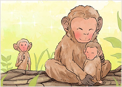 어미 원숭이의 사랑 어미 원숭이의 사랑