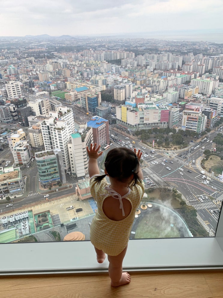  아기랑 그랜드하얏트 제주 오션뷰 킹룸 후기