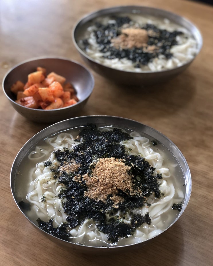  [부산] 면 없이는 못 살아! 2탄 - 부산 국수 맛집