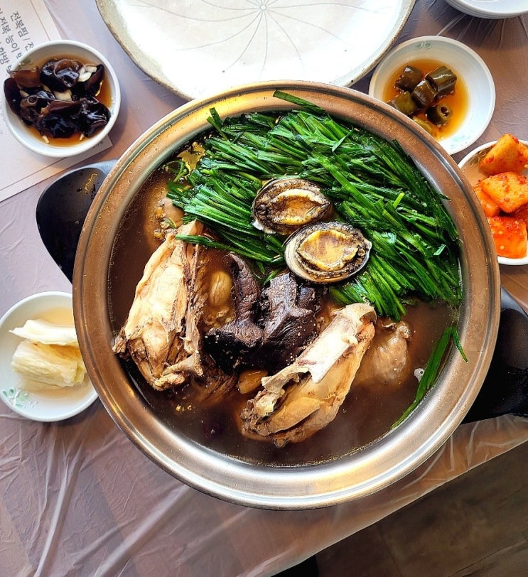  대구 다사 맛집,만수정(전복 능이 한방 백숙, 삼계탕, 보양식)