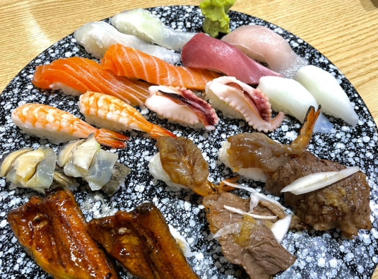  <용답 초밥짓는 정노> 맛있지만 양이 적어서 돈이 많이 나가는 초밥집