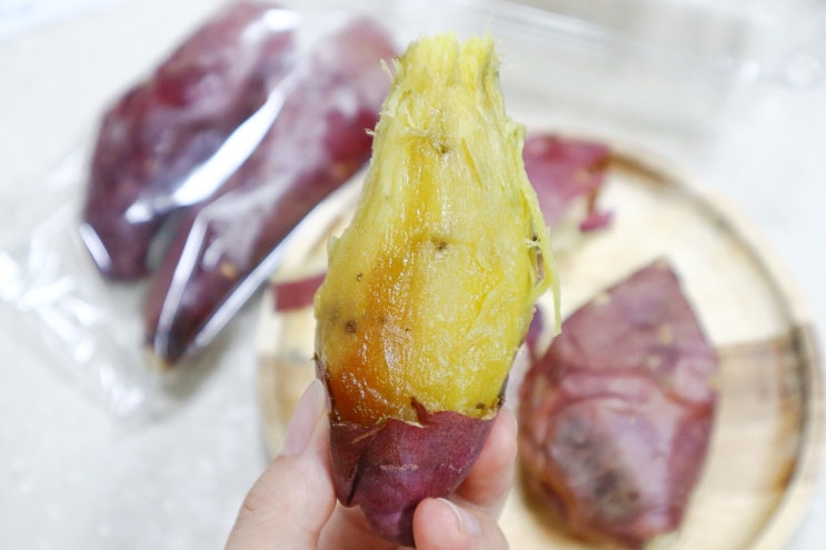  영암농수산 군고구마 간편하게 전자레인지로