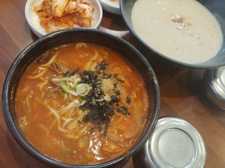 김포장칼국수맛집 칼밥집(구.아람손칼국수)