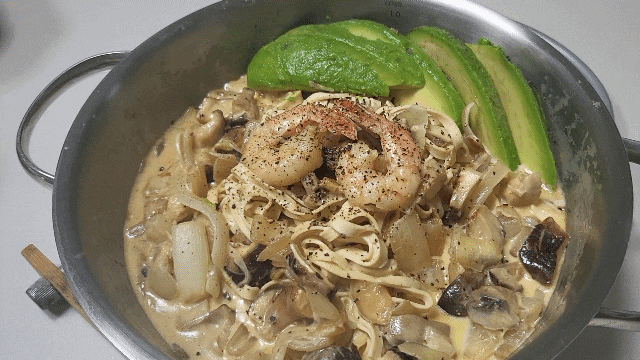  저탄고지) 제로베이커리 제로바게트 짱맛! / 키친콤마 투움바 파스타소스  에델코첸
