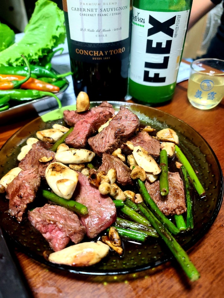  집밥 서선생의 소고기+새우+명란