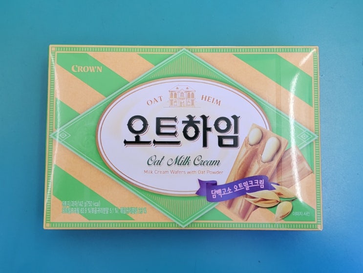 담백고소한 오트밀의 맛을 담았다 - 크라운 오트하임 - 편의점신제품 내돈내산 솔직리뷰