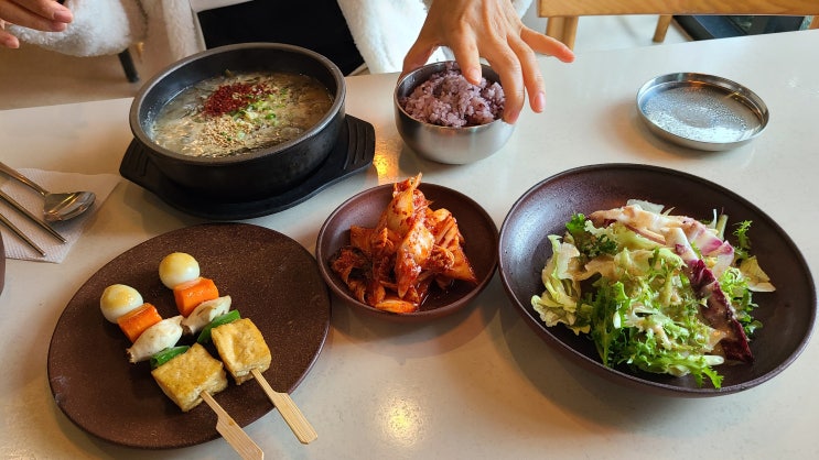 노형동맛집 코시롱 깔끔한 한식집 보말칼국수와 들깨수제비