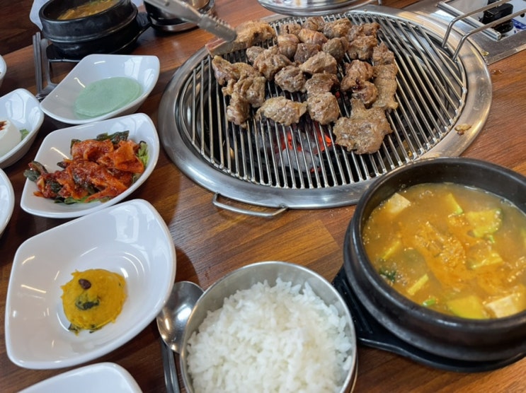  오산맛집 :: 돼지갈비 찐 맛집 현지인 맛집으로 유명한 "갈비명가두툼한숯불갈비"