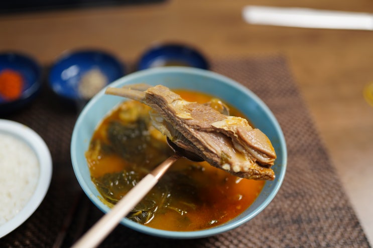  양고기밀키트 원조우거지양고기갈비탕으로 영양보충하기