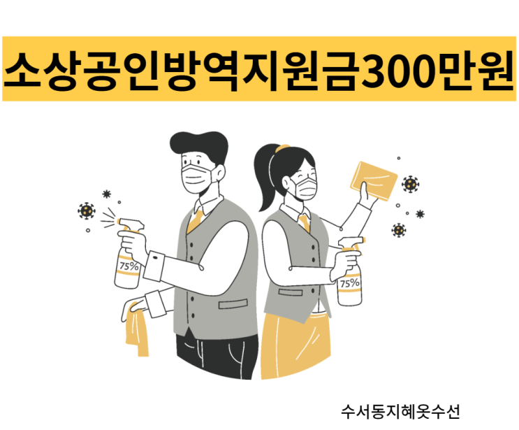 소상공인방역지원금 300만원