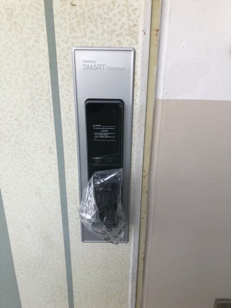  마포구 마포상용황금아파트 삼성 도어락 SHP-DP740 설치 후기