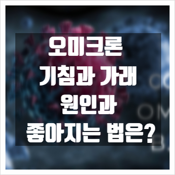  오미크론 기침 가래 증상, 원인과 좋아지는 법은?
