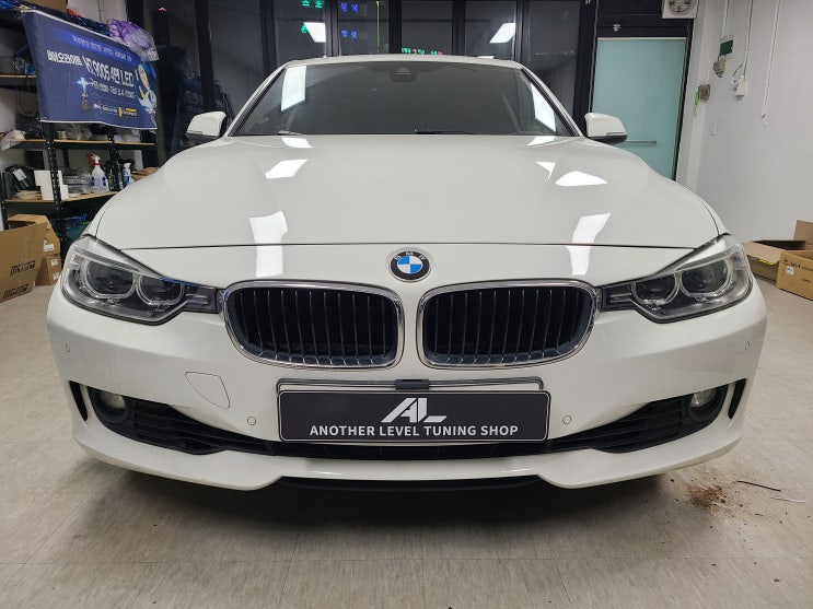  부천 BMW3시리즈 헤드라이트 습기 수리 라이트 눈물 자국 파손 수리