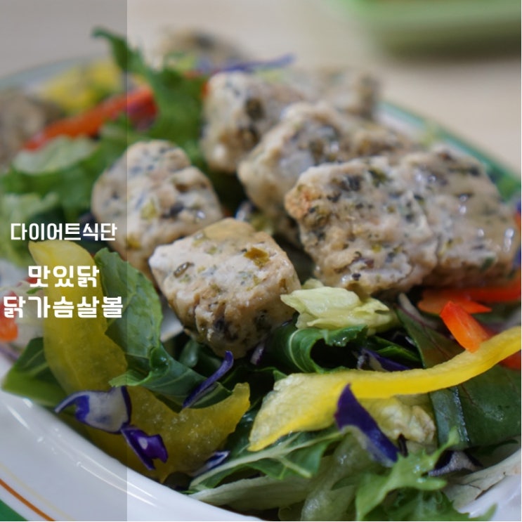  맛있닭 닭가슴살 볼 자반김 맛으로 다이어트 도전 후기 랭킹닭컴 구매