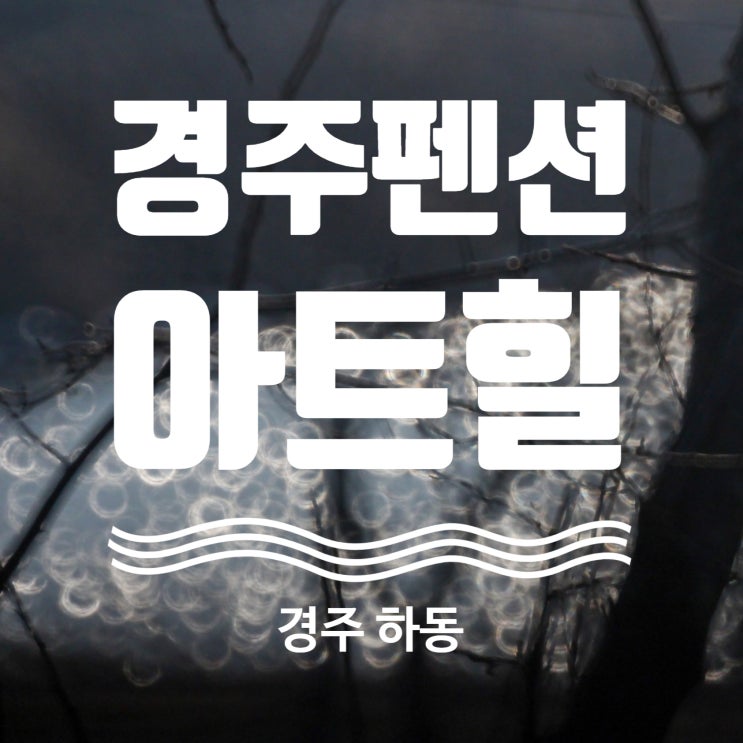  경주 펜션 불국사 근처 펜션 추천 아트힐 A04호 객실