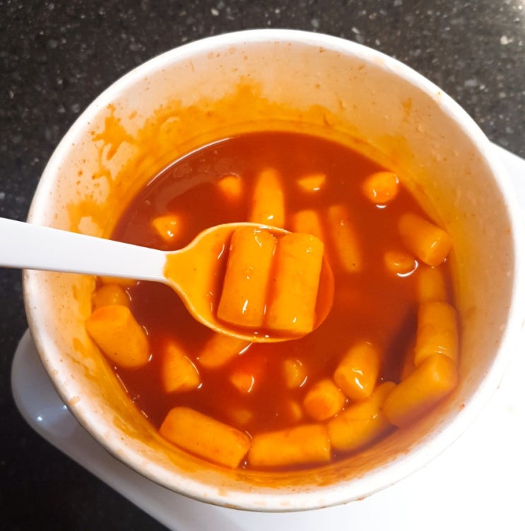  CU자이언트떡볶이(편의점리뷰)(씨유)(맛보장)(내돈내산)