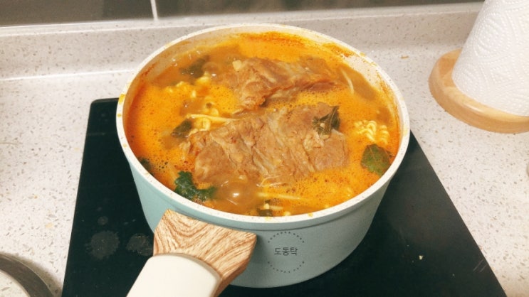  영천동 맛집 동탄 한식 사골먹은 감자탕