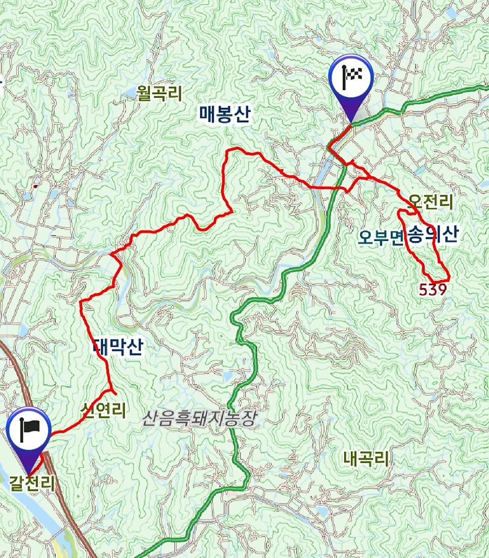 대막산 사진 1