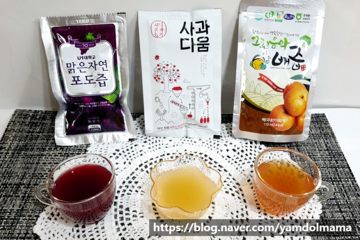  100% 국내산 NFC착즙 매일 마시는 과일습관 모듬과일즙