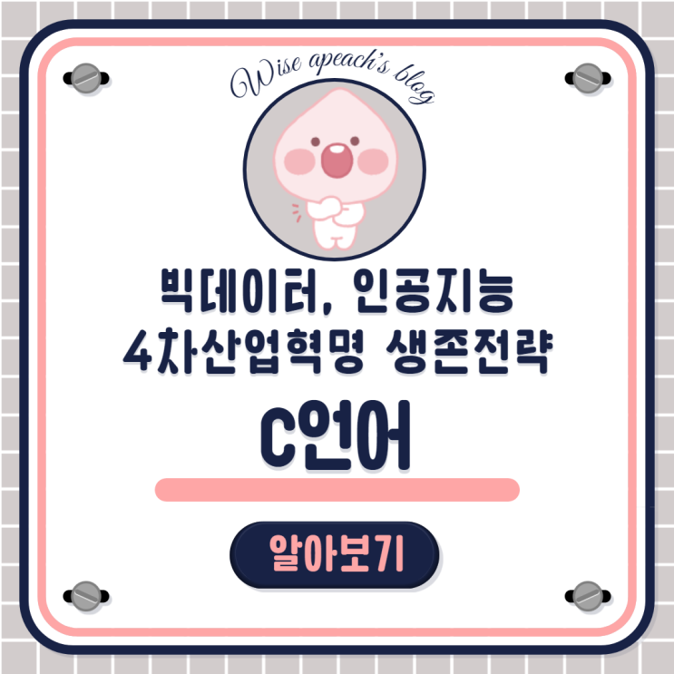  [구월C언어학원] 빅데이터, 인공지능, 4차산업혁명 생존전략 인천/논현/주안/문학/만수/연수/관교/프로그래밍