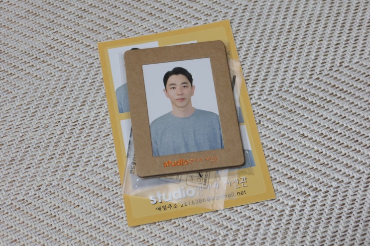  광주 언니네사진관 전대후문 증명사진 찍고 왔어요.
