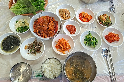 하나식당 백반전문점 이미지